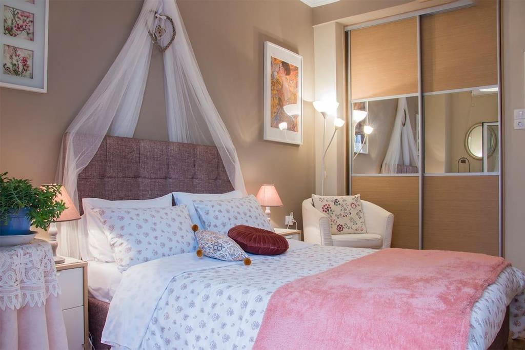 City Stay Close To The Metro A Charming Flat Athene Buitenkant foto